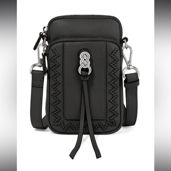 BRIGHTON # H16093, Utility Bag, Black, Interlok, Sealed w Bag+Mfg Box, NEW🩶🖤 - Picture 1 of 11